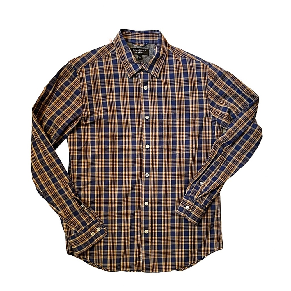 Banana Republic Long Sleeve Slim Fit Button Down | Men’s Small